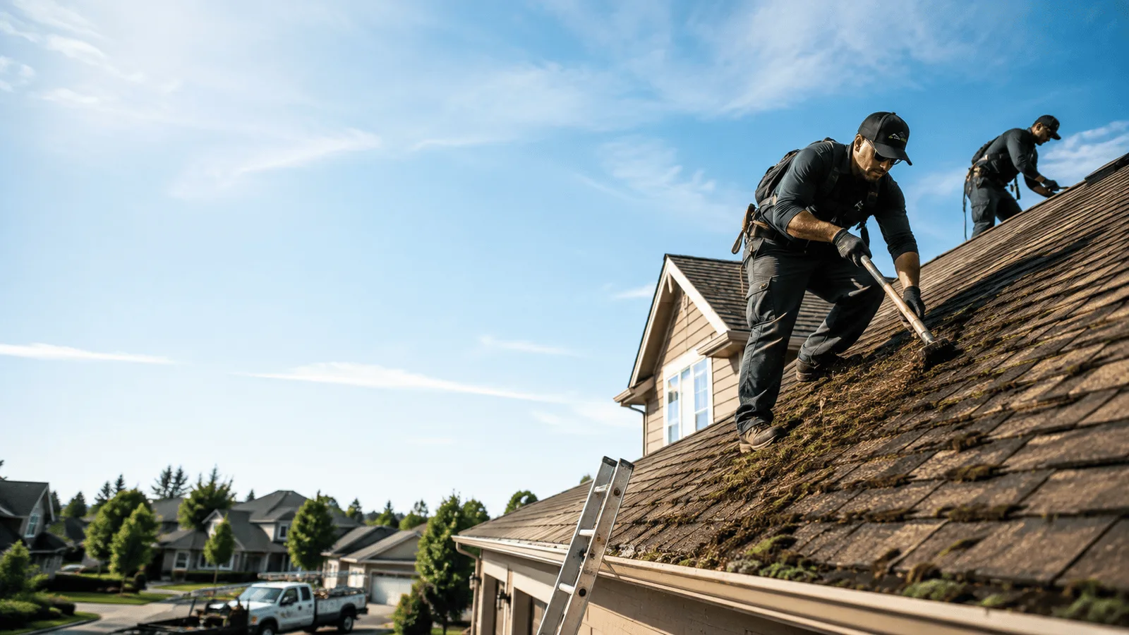 Roof Moss Removal in Jefferson, ME near me